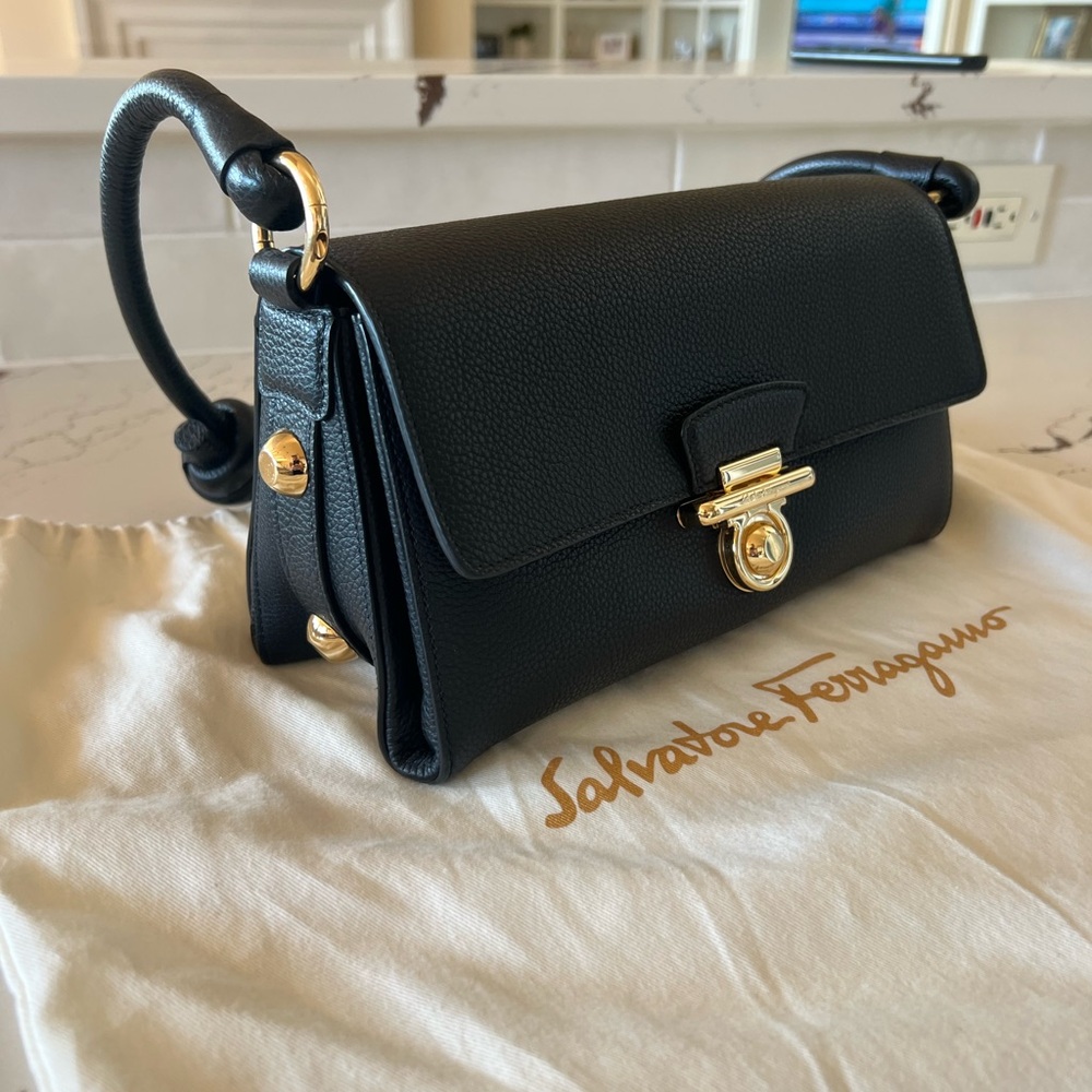 Salvatore Ferragamo Glam Shoulder Bag - Picture 11 of 14